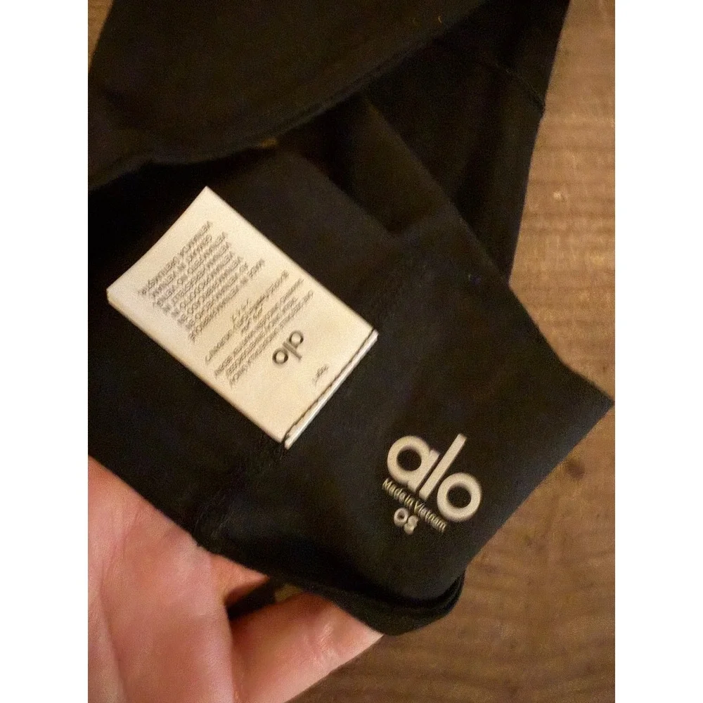 Alo Yoga Goddess Headband Black Wide Athletic Hair Band A0518U NEW